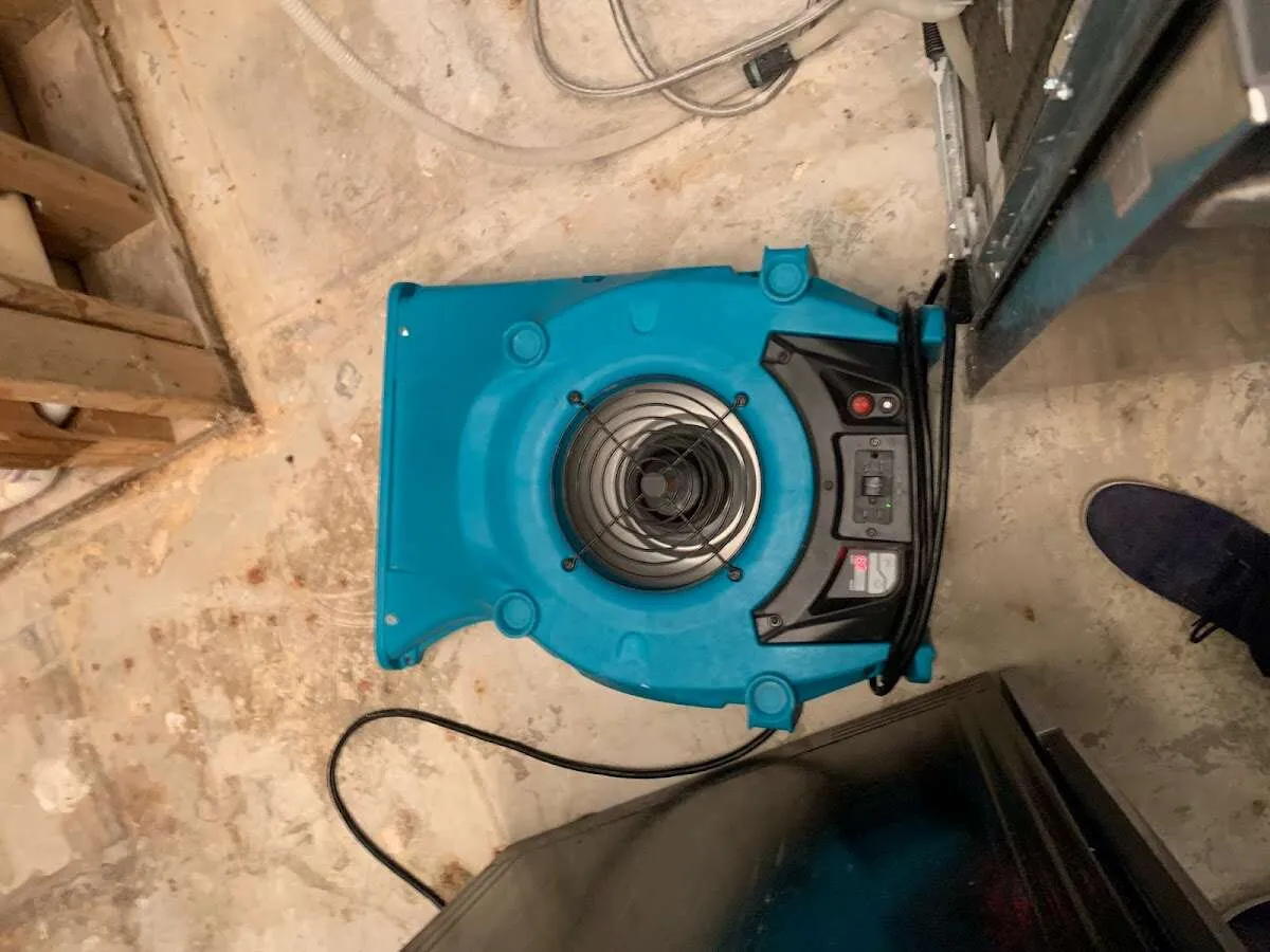 Air mover drying equipment for Mold Remediation & Removal in Fair Lakes